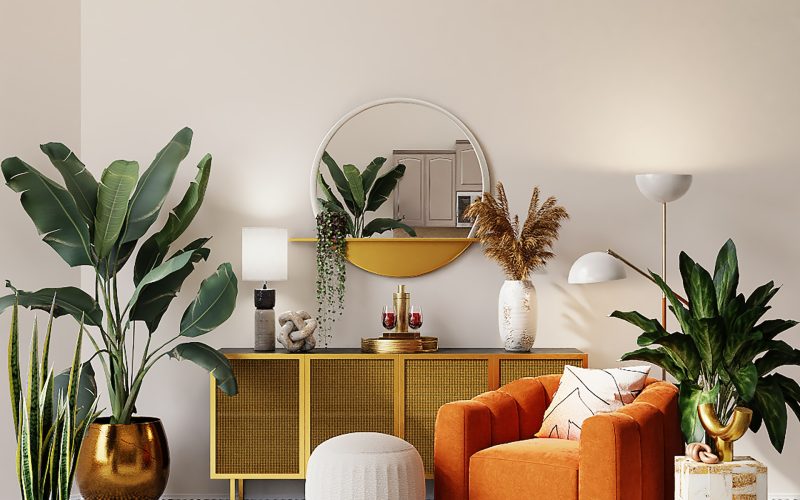 Blommor som snyggar till fastigheten